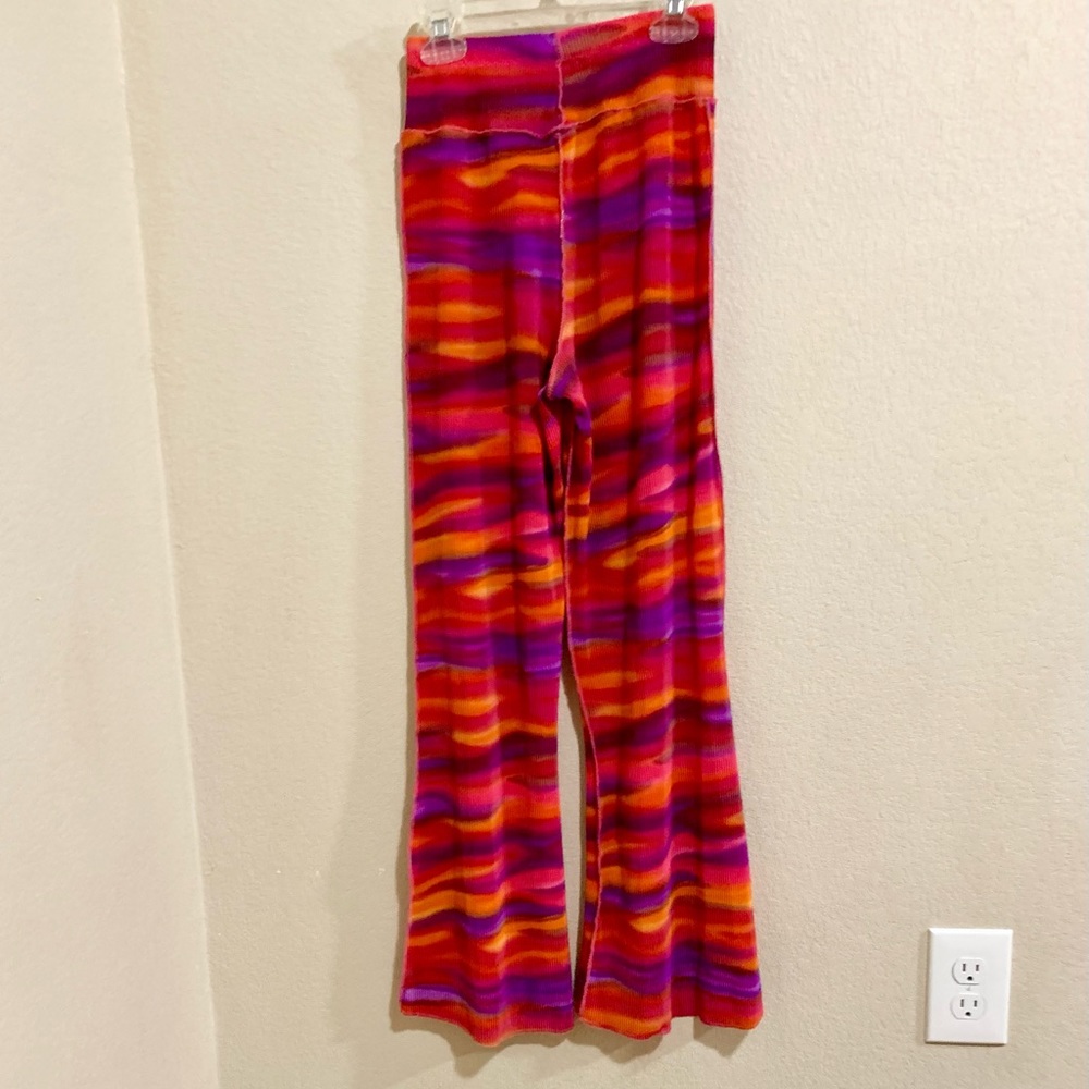 Cicci Colorful Stretchy Tie Dye  Halloween 70's Costume